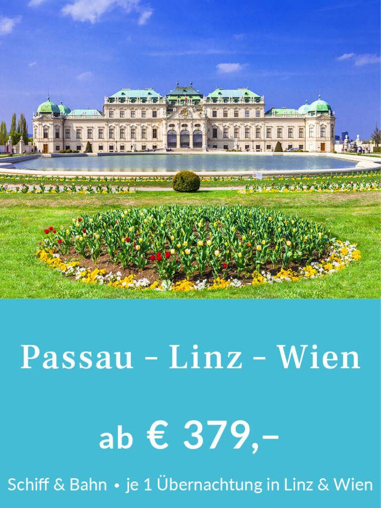 Kurzurlaub Passau - Linz - Wien